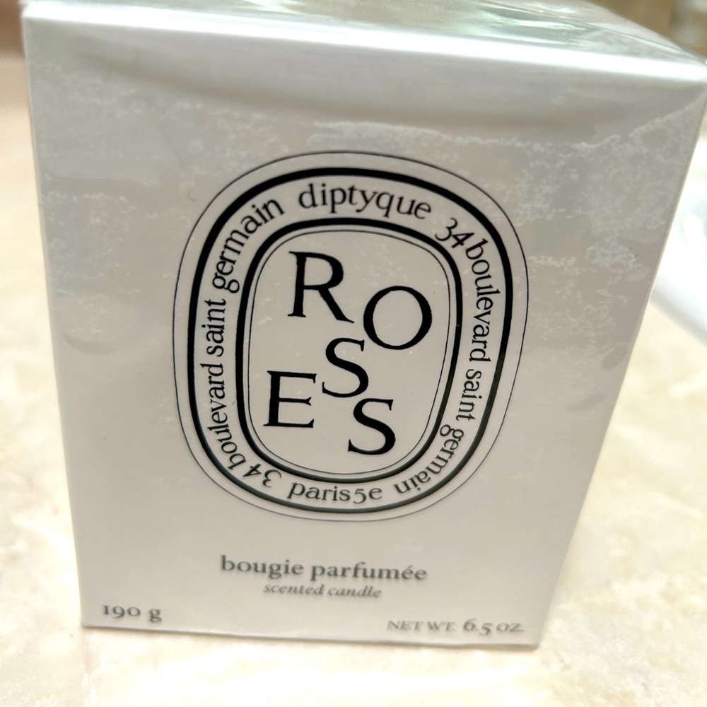 Diptyque Rose scented candle